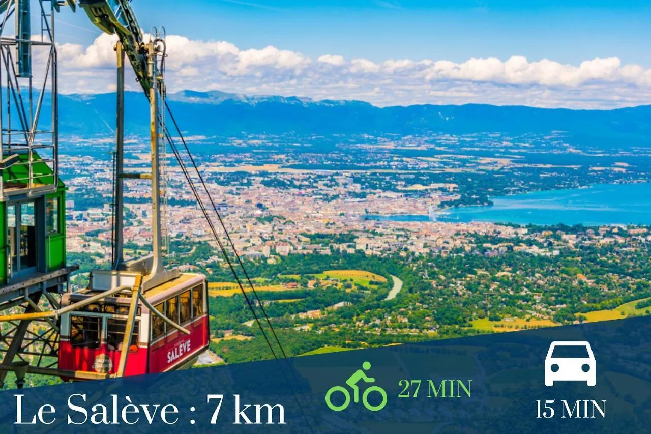 Homey Calvin - New / Free Parking / Proche Tram Ambilly 0*,  France